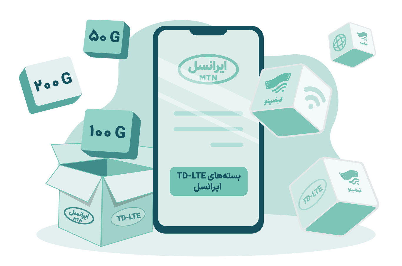 انواع بسته‌های td lte ایرانسل